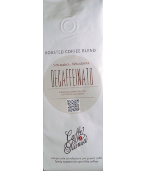 Decaffeinato 50% arabica - 50 % Robusta