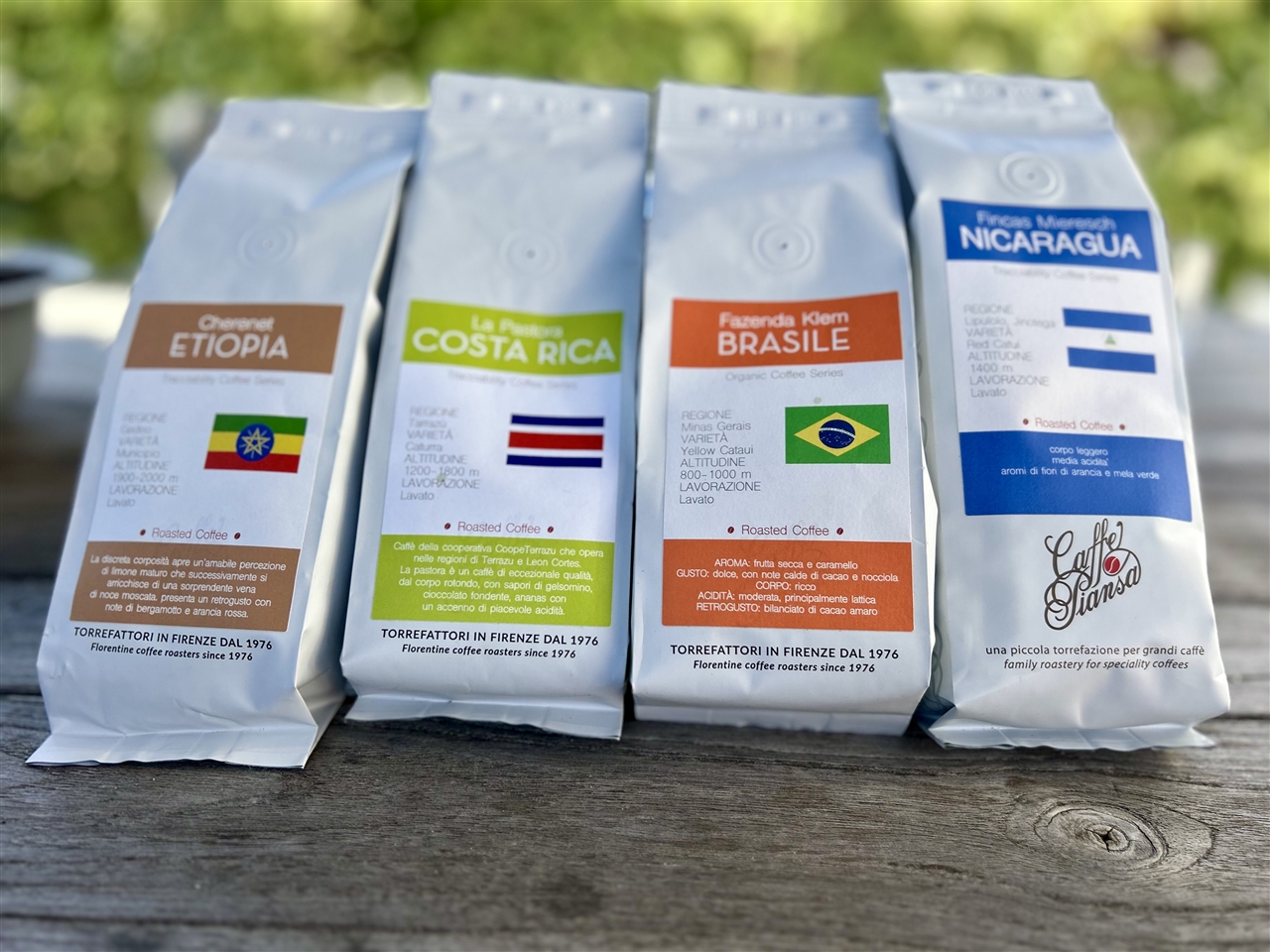 Probierpaket 4x200 Gram Specialty Coffee