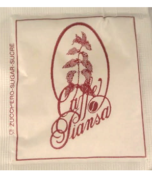 Einzelportionen Zucker Caffe Piansa